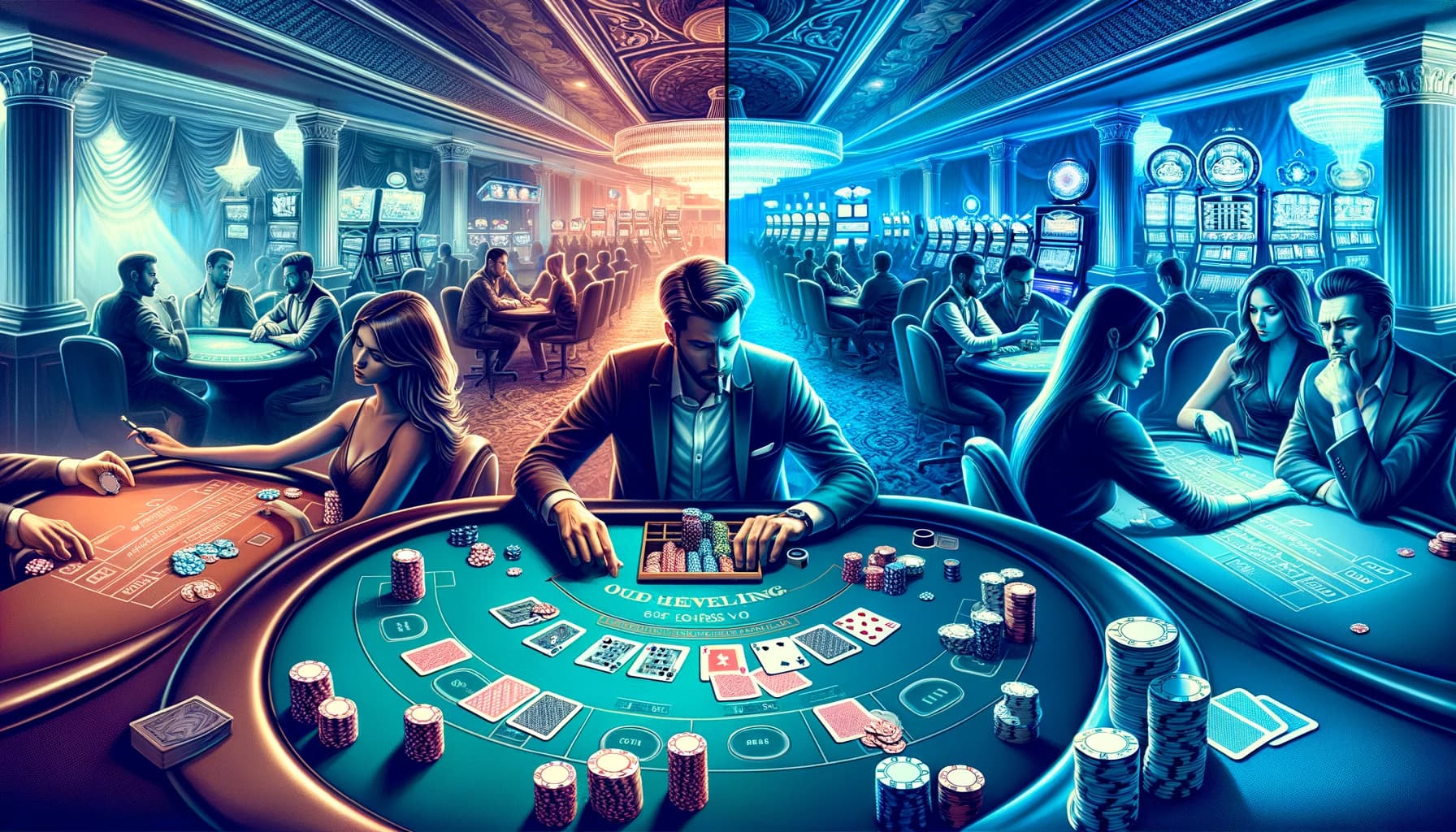 5 plus grandes différences entre le poker et le blackjack image