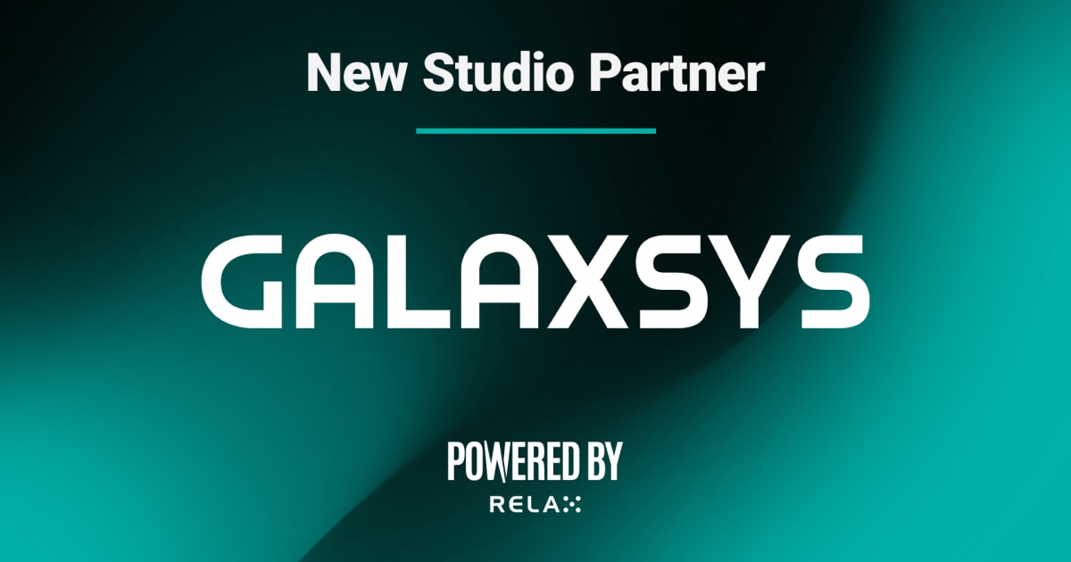 Relax Gaming dévoile Galaxsys comme son partenaire "Powered-By"