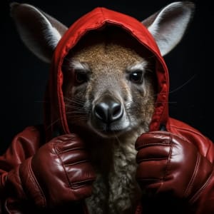 Atteignez le summum du match de boxe dans Kangaroo King par Stakelogic
