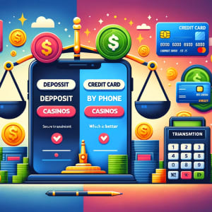 Dépôt par téléphone vs casinos par carte de crédit