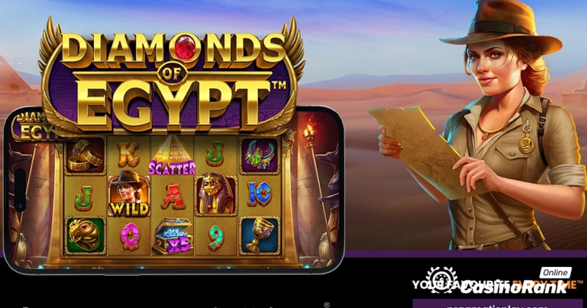Pragmatic Play lance la machine à sous Diamonds of Egypt avec 4 jackpots passionnants