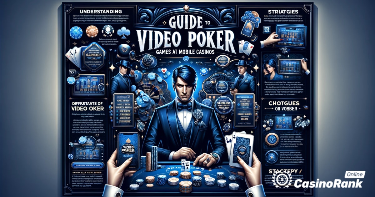 Un guide des jeux de vidéo poker dans les casinos mobiles